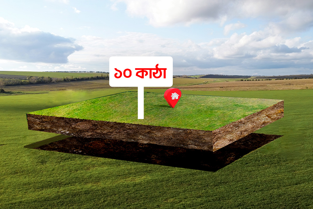 plot size 10 katha